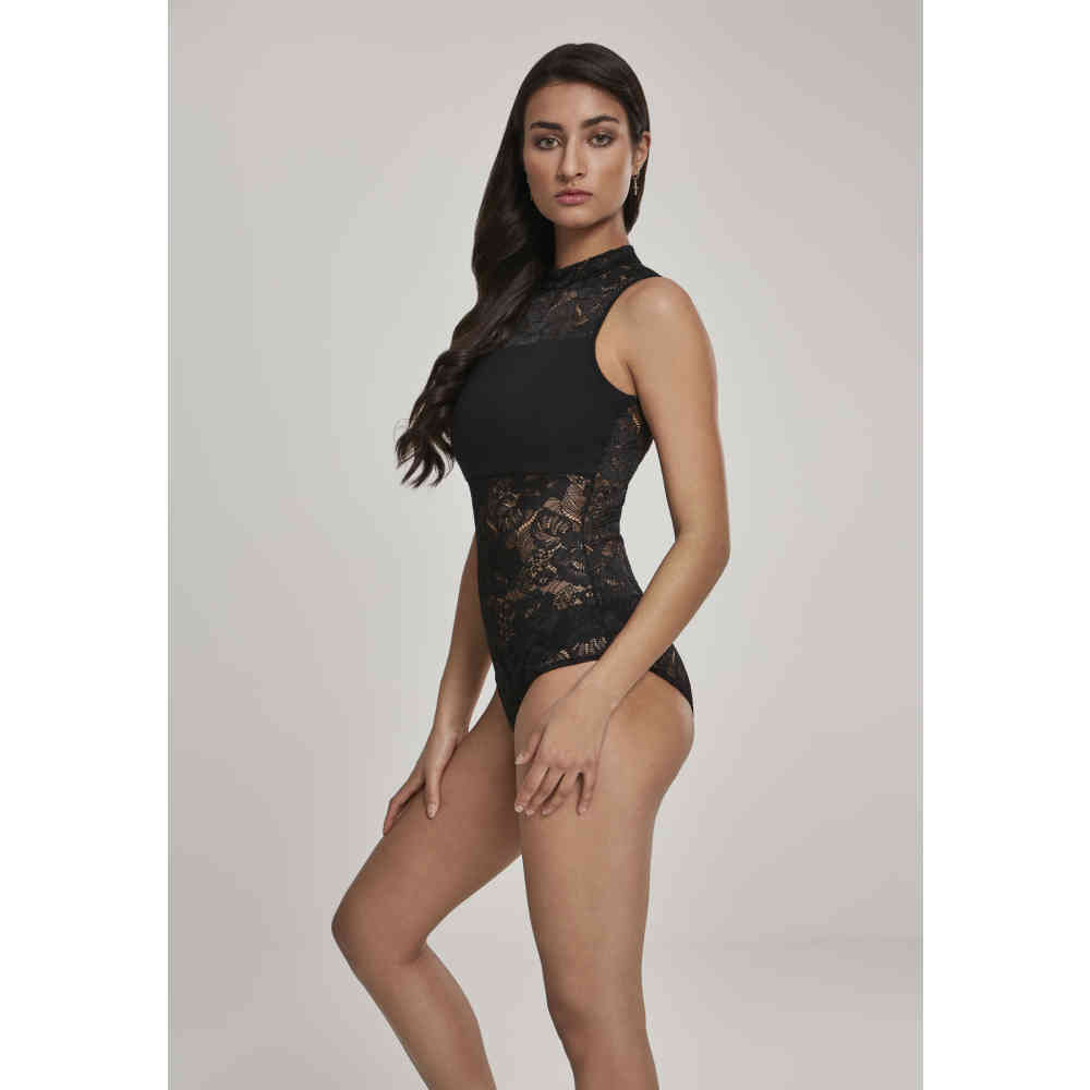 Urban Classics - Laces Bodysuit - Black